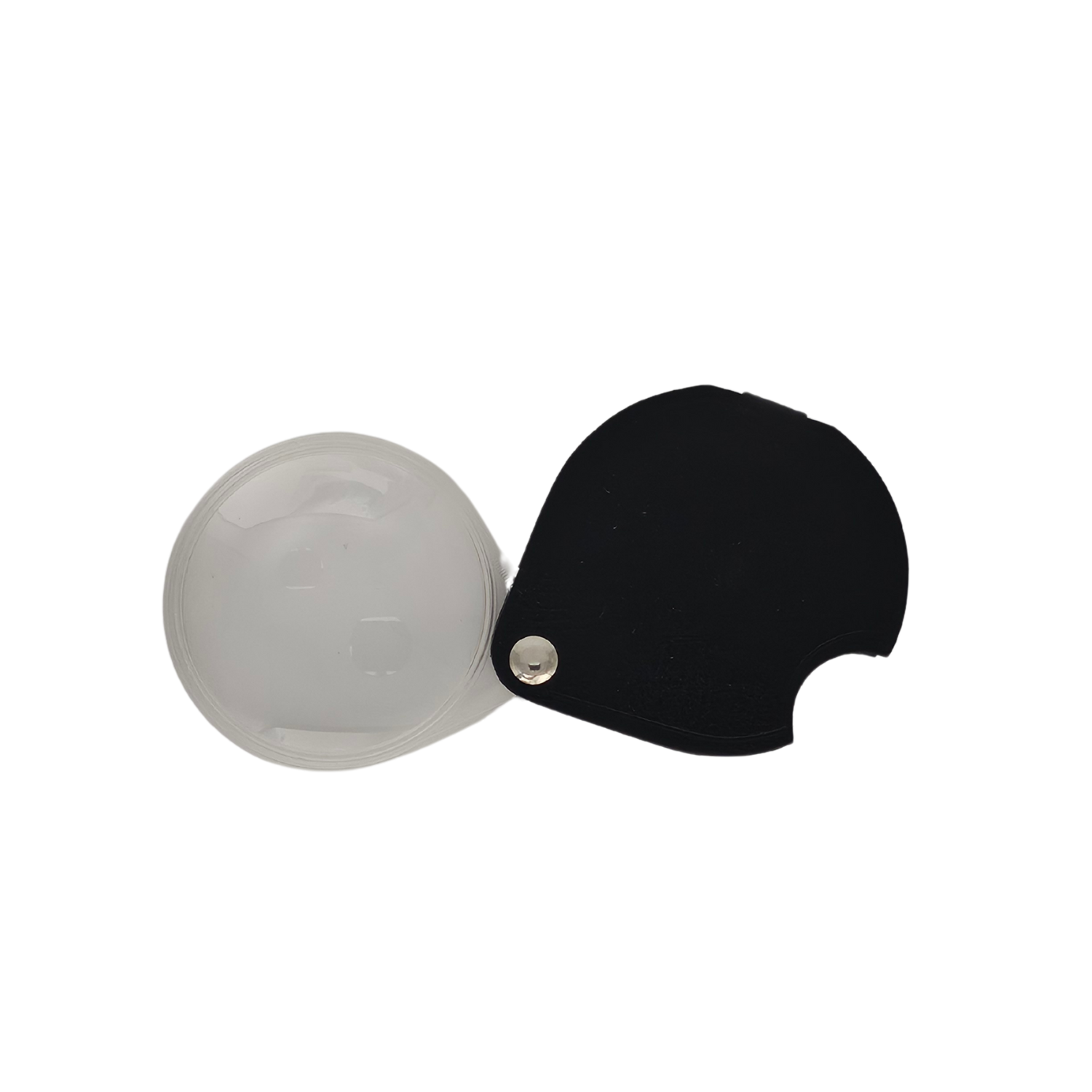 60mm 3.5x black folding pocket magnifier.