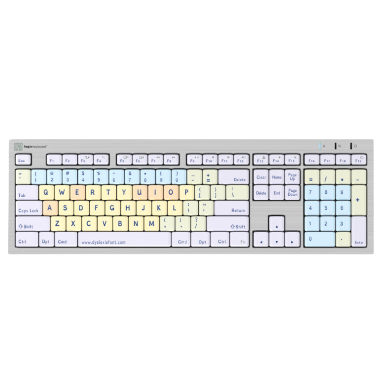 ALBA Dyslexie font dyslexia keyboard for Mac.