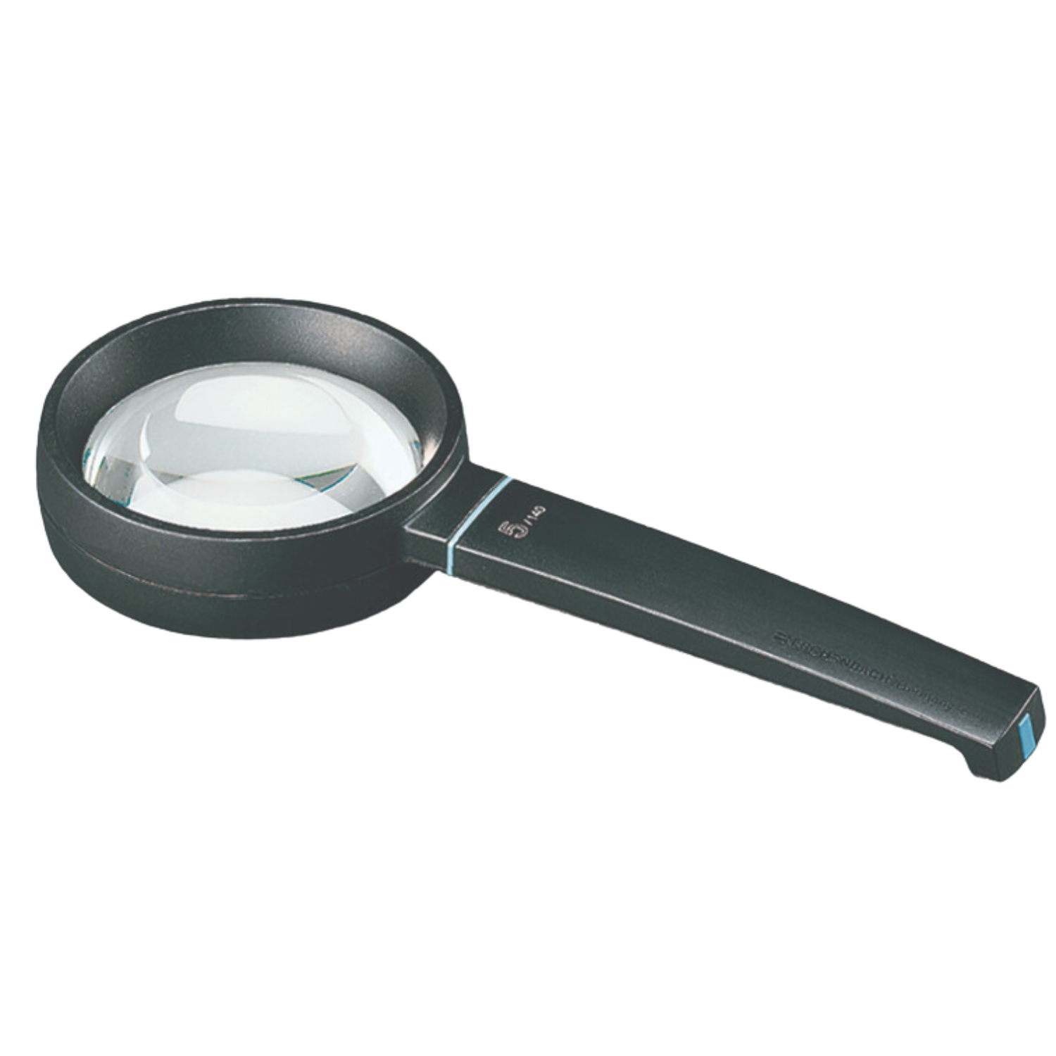 Round Aspheric II 5x magnifying glass.