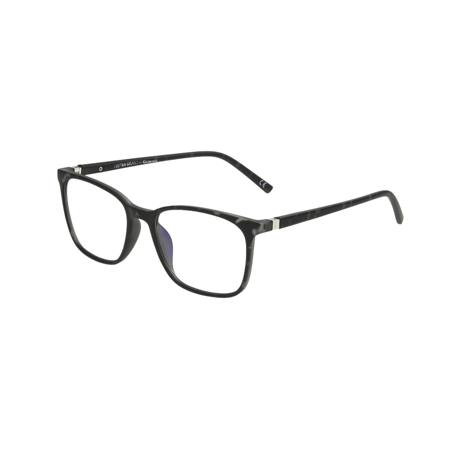 Eric line of blue light blocking readers in charcoal gray frames from Eschenbach.
