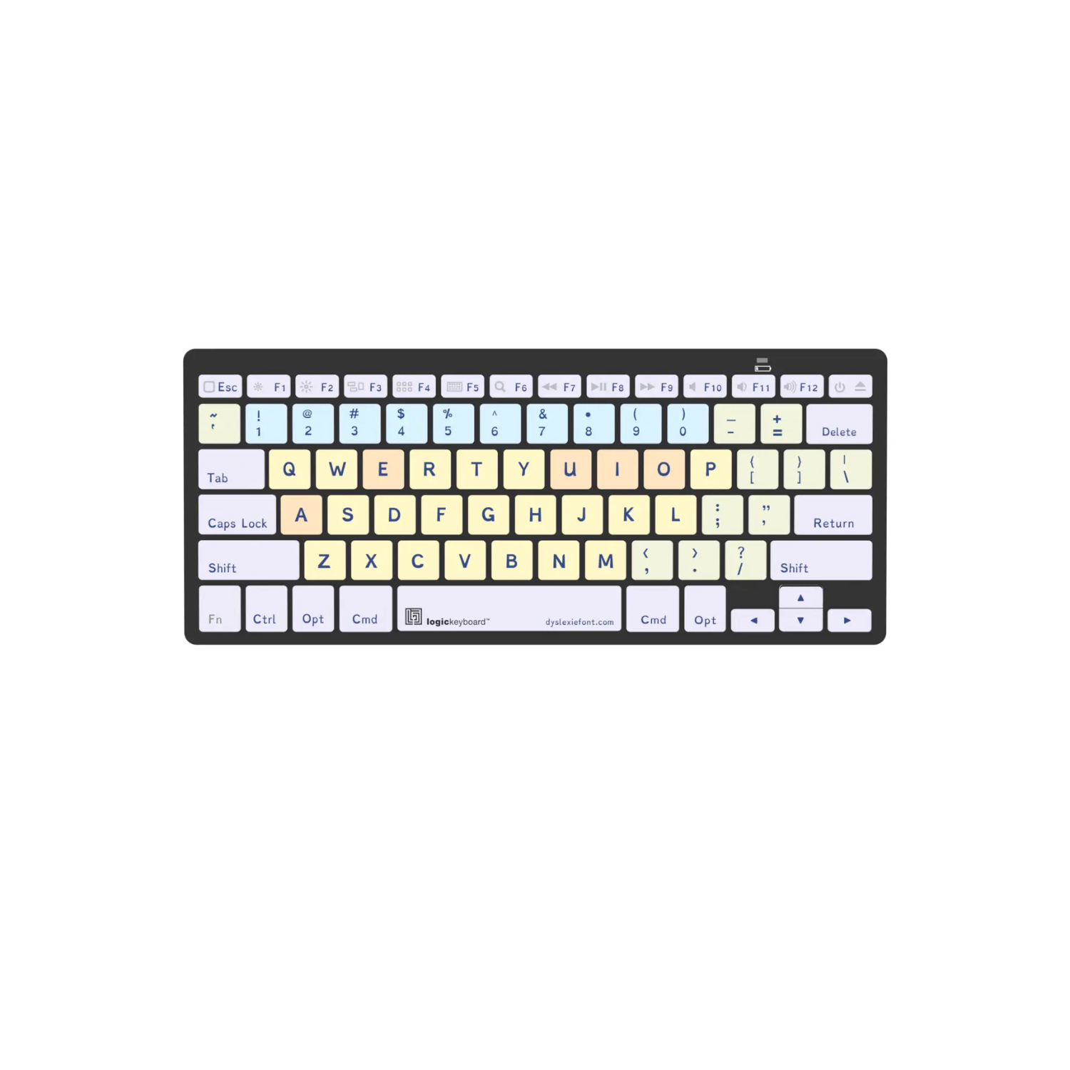 Dyslexie Mini Bluetooth Keyboard dyslexia keyboard for Mac.