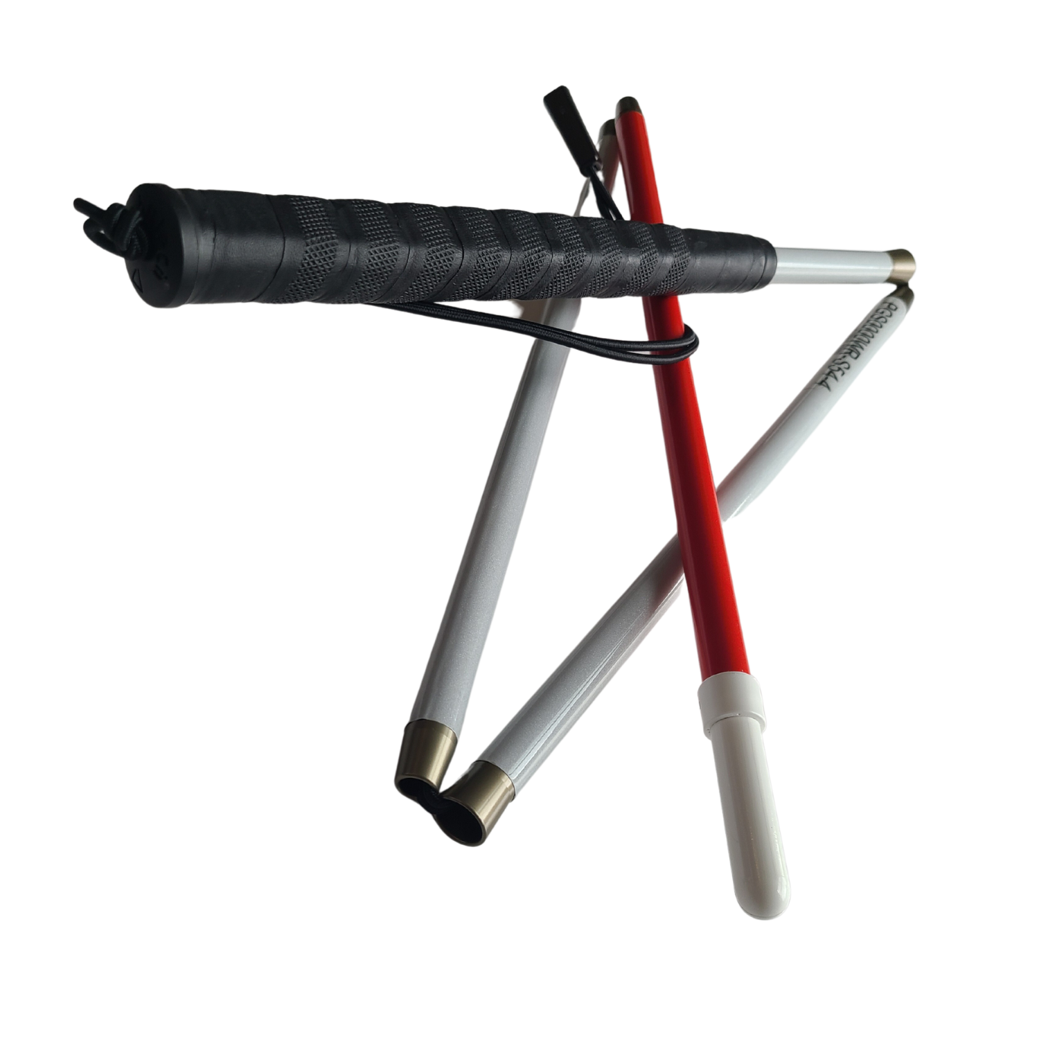 Folding Graphite White Cane With Pencil Tip Low Vision Supply folding-graphite-white-cane-with-pencil-tip-low-vision-supply