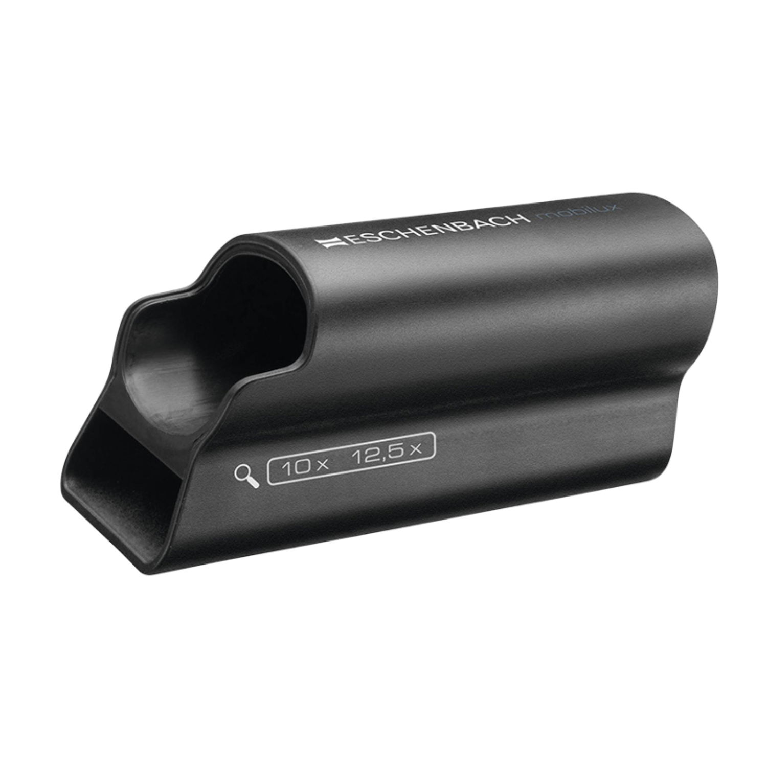 Mobase stand for Mobilux 10x and 12.5x handheld magnifiers.