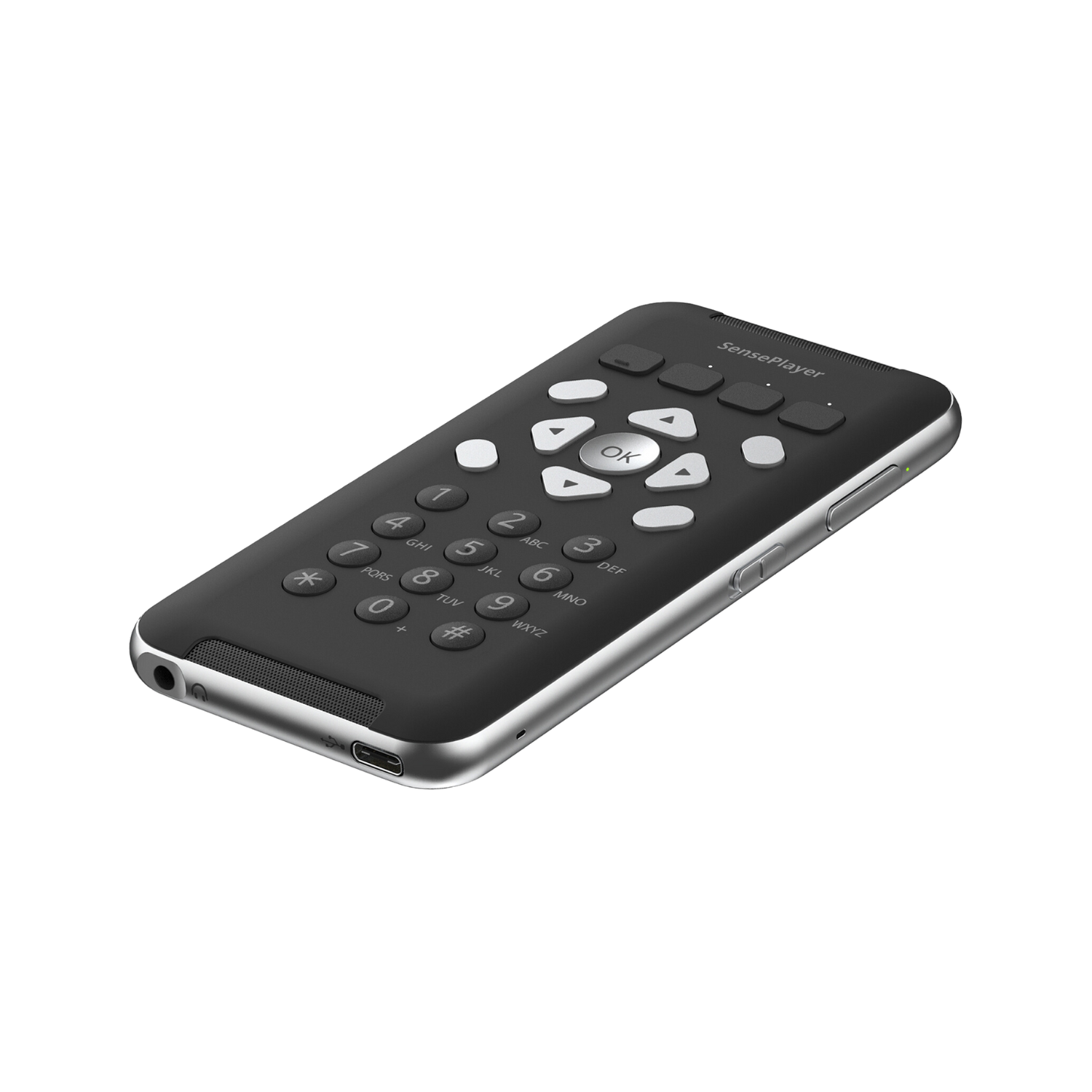 Right side of the SensePlayer OCR media player.