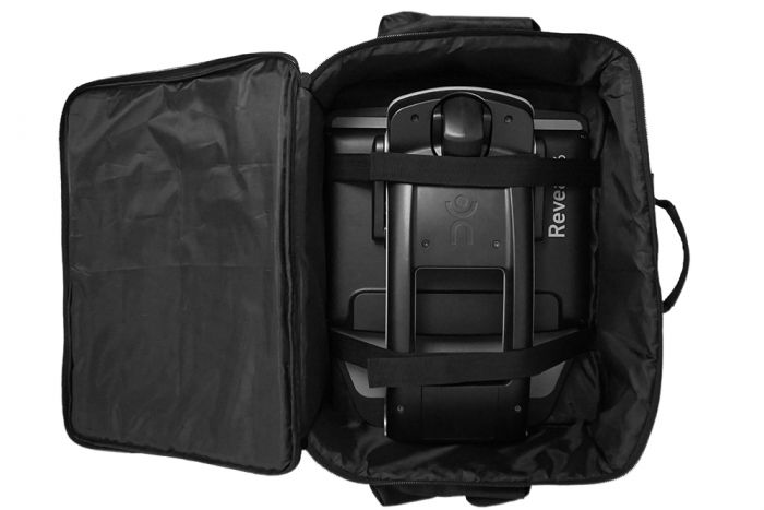 Reveal 16 in its carrying case.