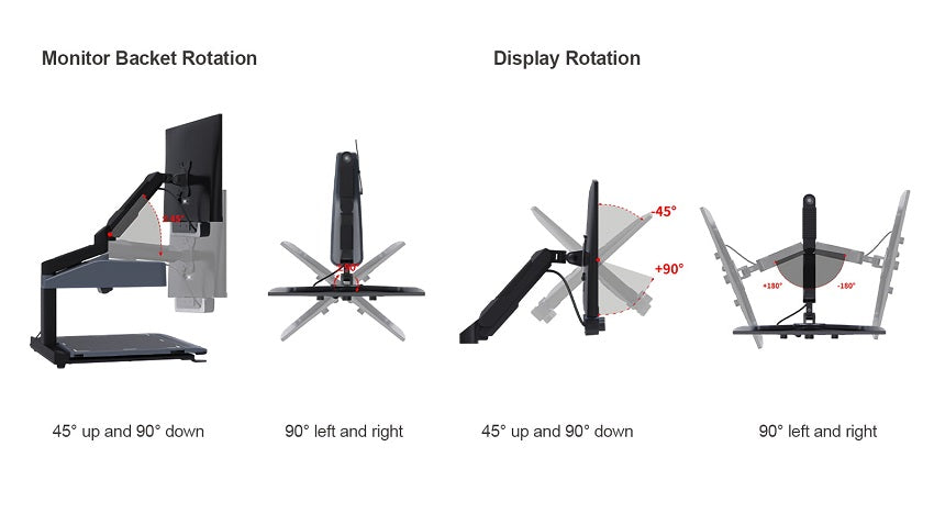 Configurations of Luna HD 24 Pro Desktop Video Magnifier CCTV