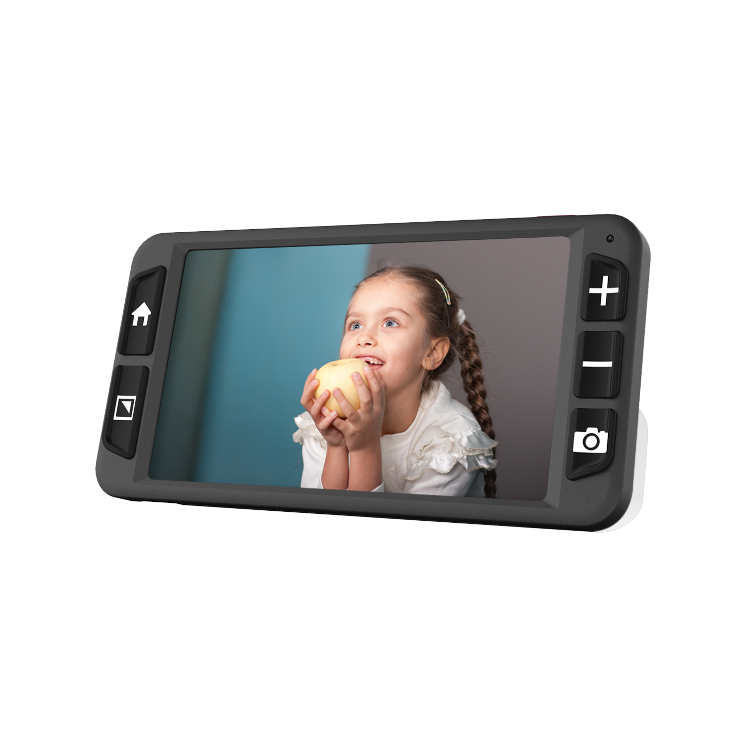 Front of Zoomax Luna 6 handheld video magnifier