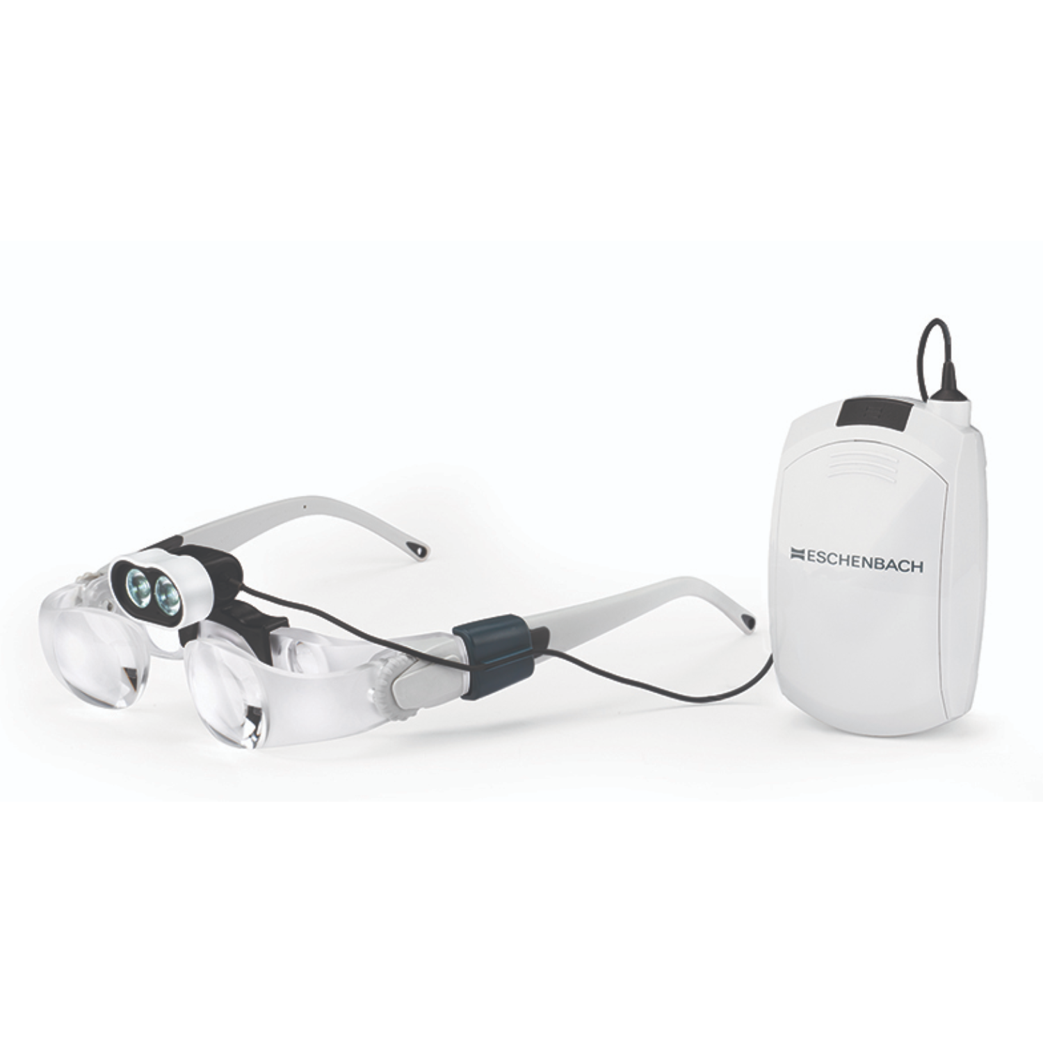 MaxDetail wearable magnifier with LED attachment from Eschenbach Optik