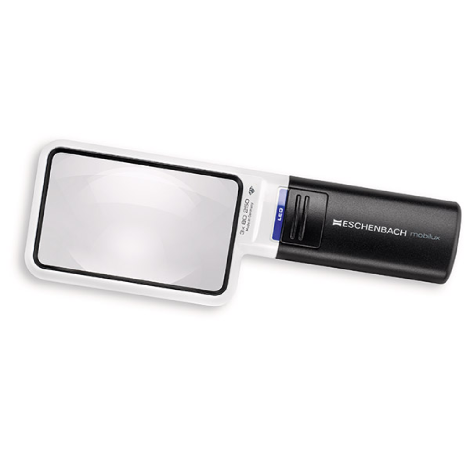 Mobilux LED Rectangular Hand-held Magnifier from Eschenbach Optik
