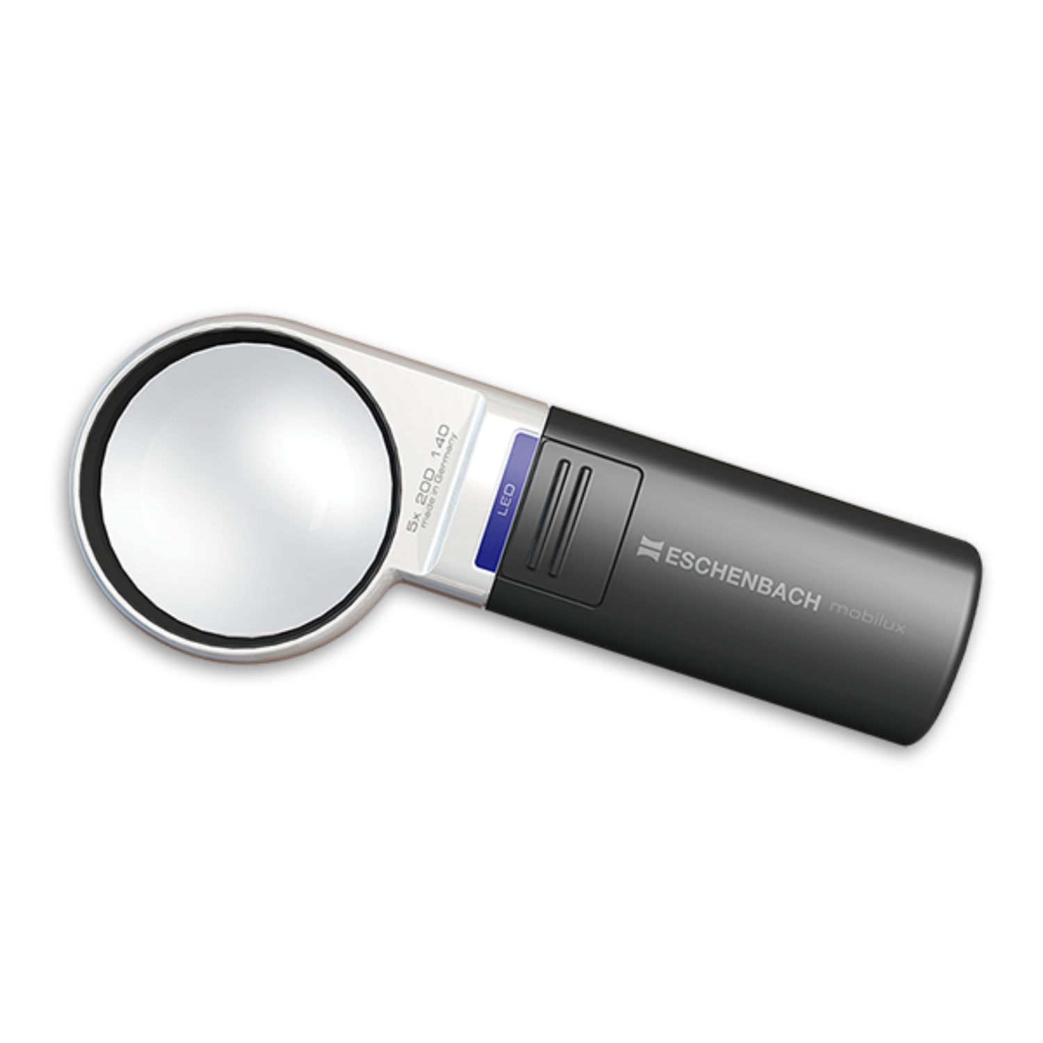3x Mobilux® LED Round Handheld Magnifier from Eschenbach .