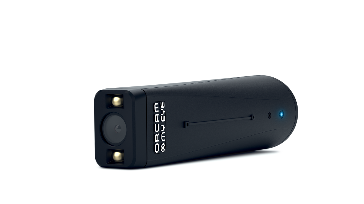 Back of OrCam Myeye 2.