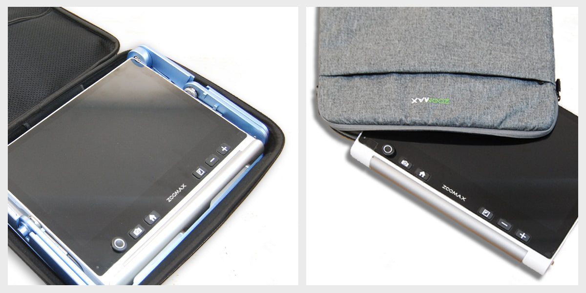 Detatching and folding  of Snow 12 Portable Desktop Video Magnifier CCTV