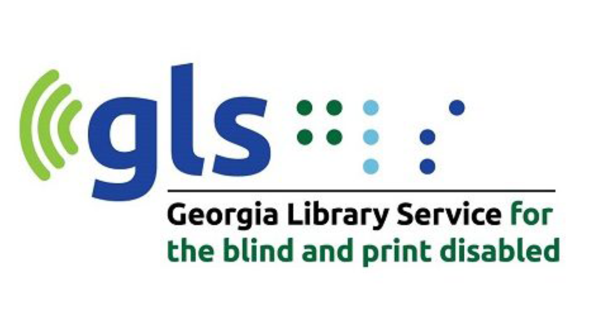 Image featuring the Georgia Library Services for the Blind logo.