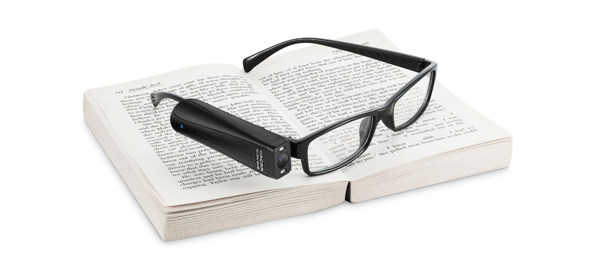 Image of OrCam MyEye OrCam reading aids: Collection of assistive technology from Low Vision Supply