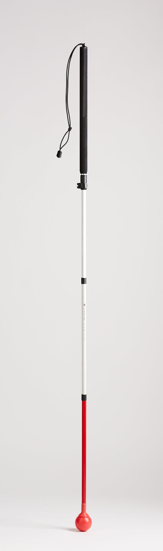 White Mobility Canes with Roller Ball Tips – Ambutech