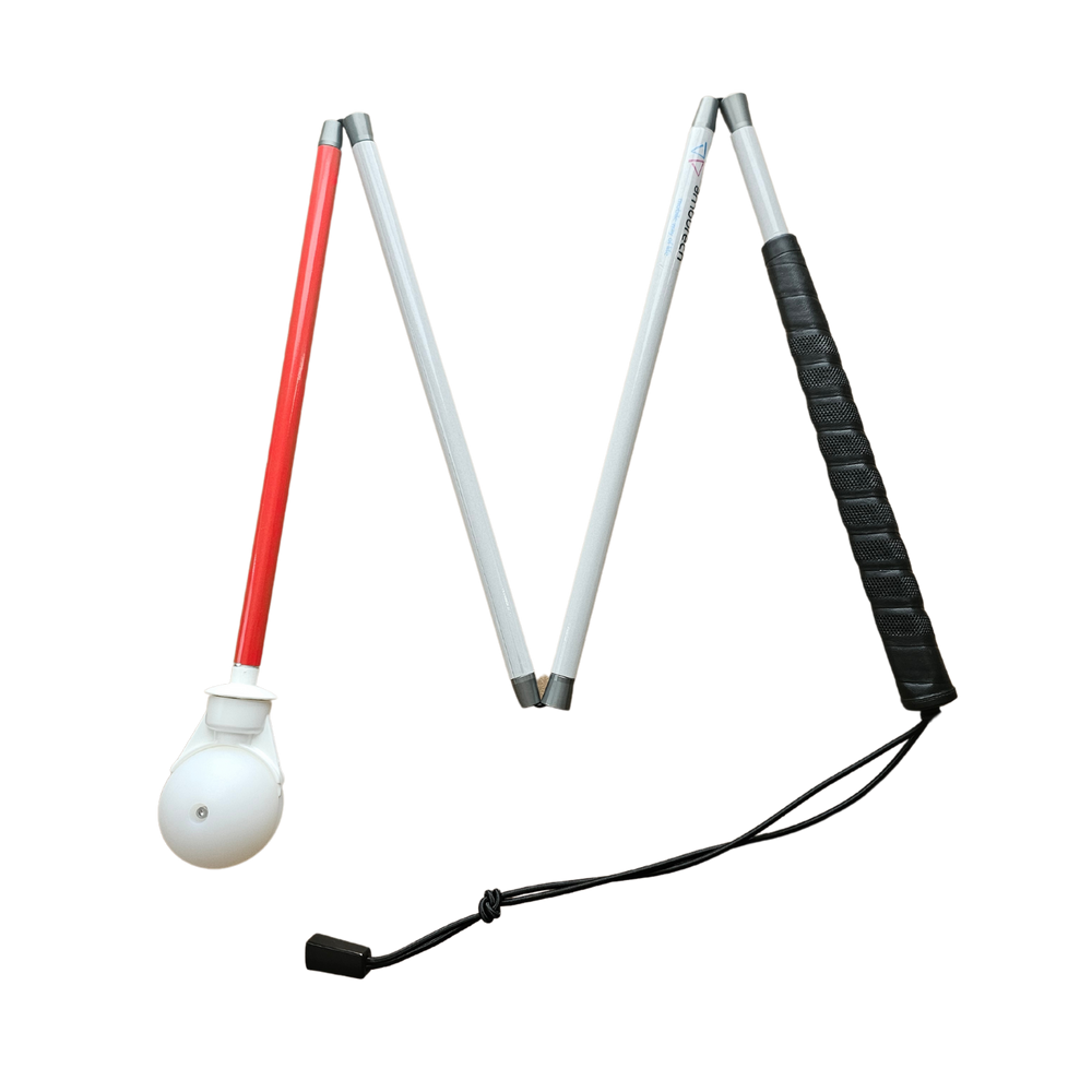Identification Cane White Mobility & ID Canes | Graphite, Aluminum & Titanium