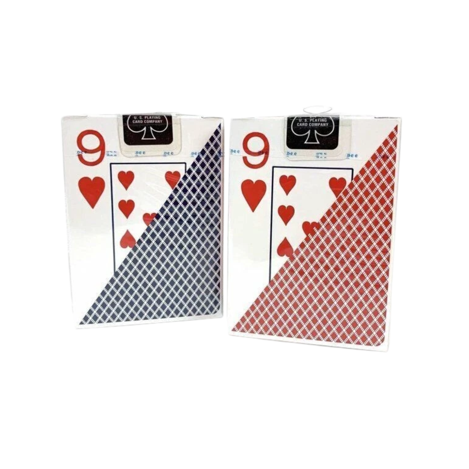 Bee Jumbo Poker Index Large Print Playing Cards – Red or Blue Bee Jumbo Poker Index Large Print Playing Cards – Red or Blue
