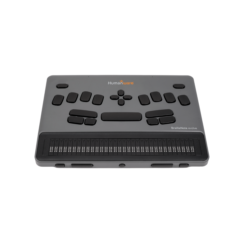 Portable Braille Computer HumanWare BrailleNote Evolve 32 Windows Braille Computer