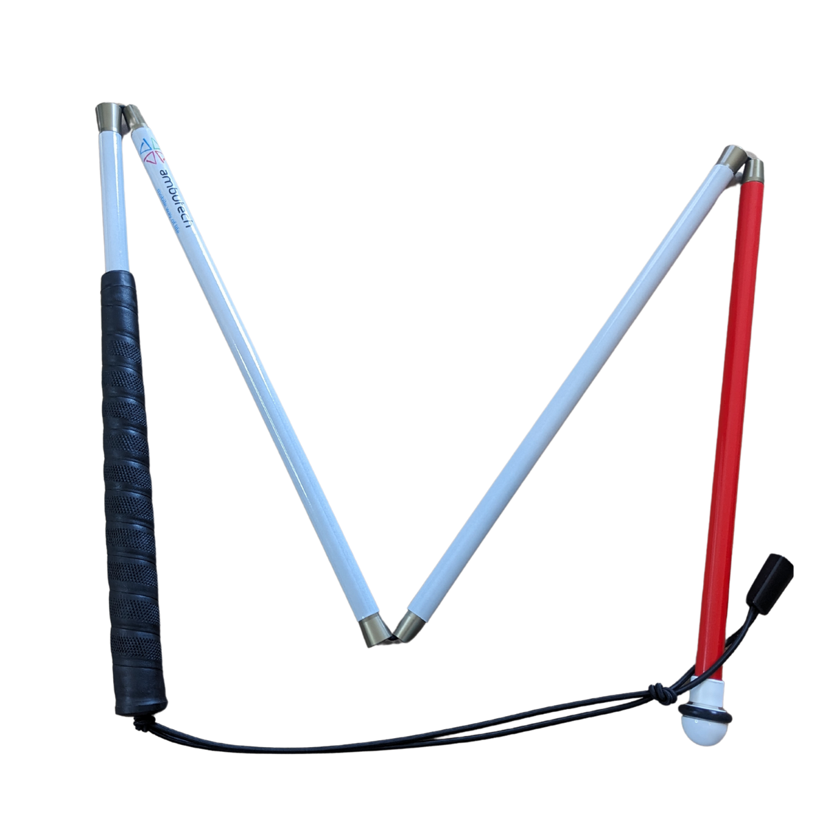 Identification Cane ID and Symbol Canes - Low Vision Orientation and Mobility Tools