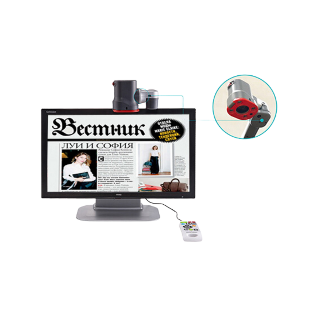 Distance Video Magnifier Desktop Video Magnifiers (CCTV) – Enhance Reading with Low Vision