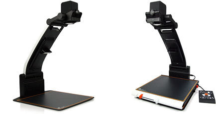 Basic MagniLink Pro next to model with optional XY table and controller.