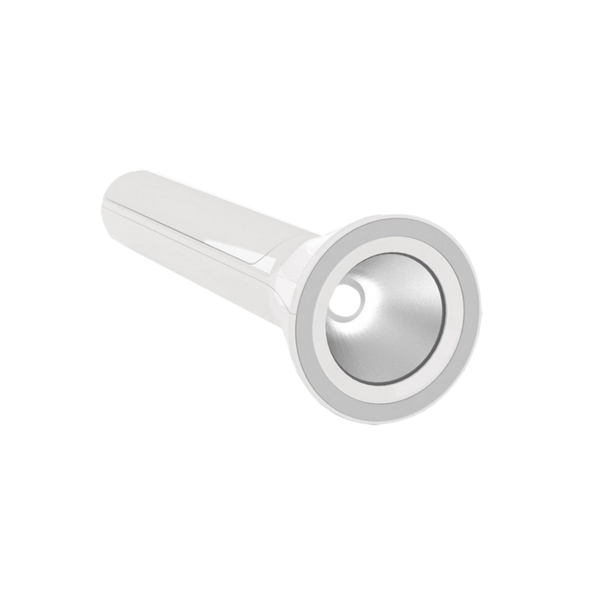 Eschenbach white Magno travel lamp folded into its flashlight configuration.