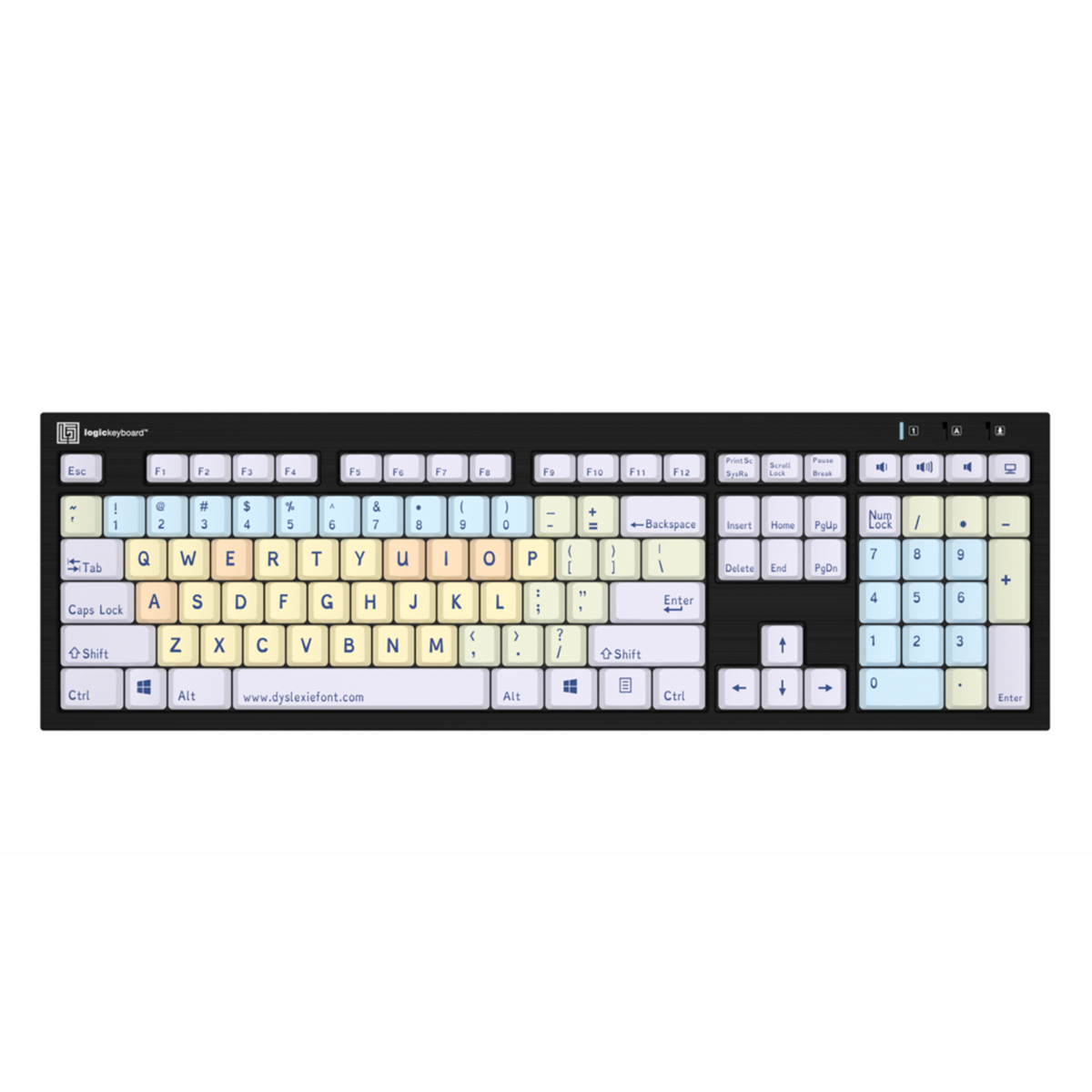 Adaptive assistive keyboards for visual impairments