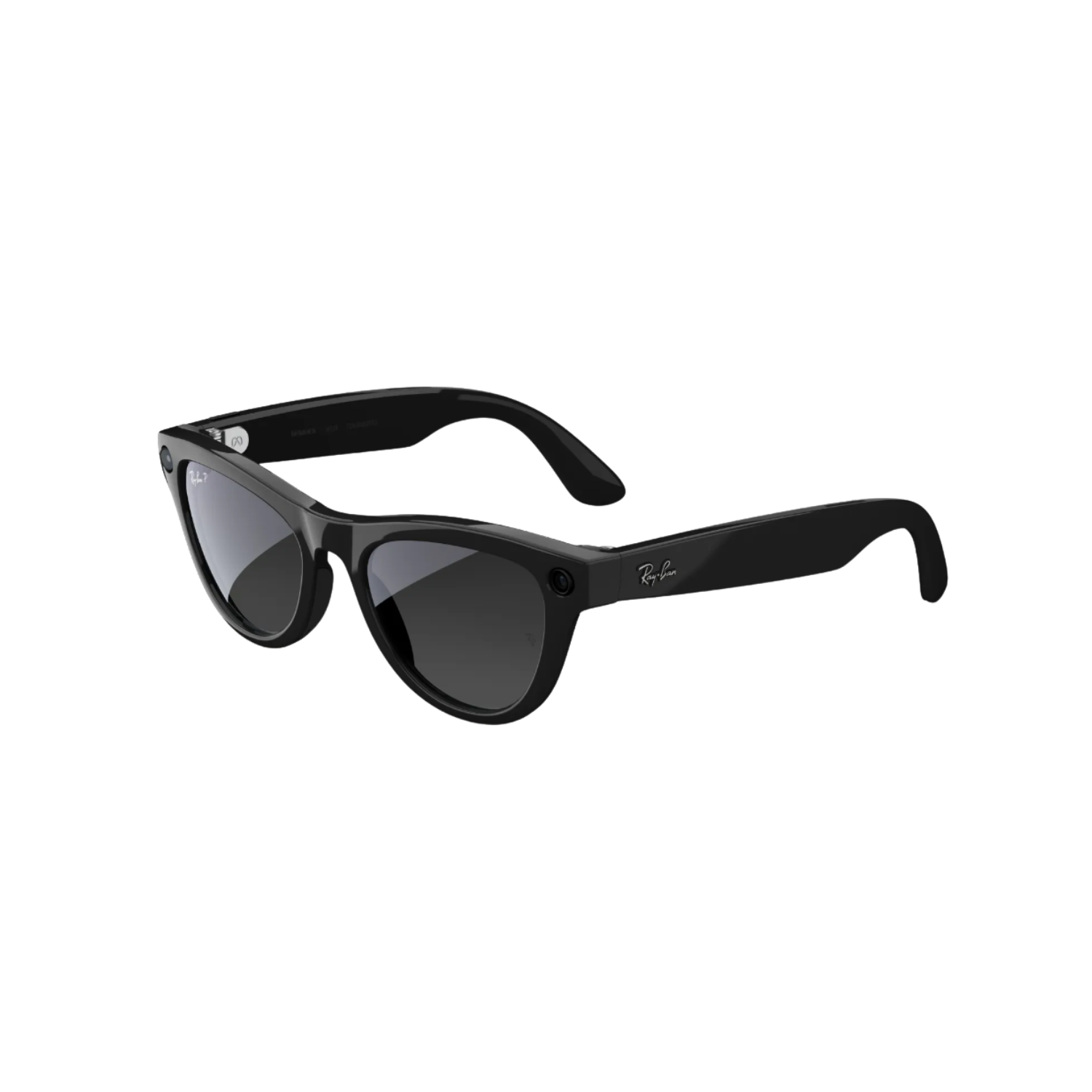 Ray-Ban Meta Skyler Gen 2 Smart Glasses Shiny Black -  Gradient Graphite Tint
