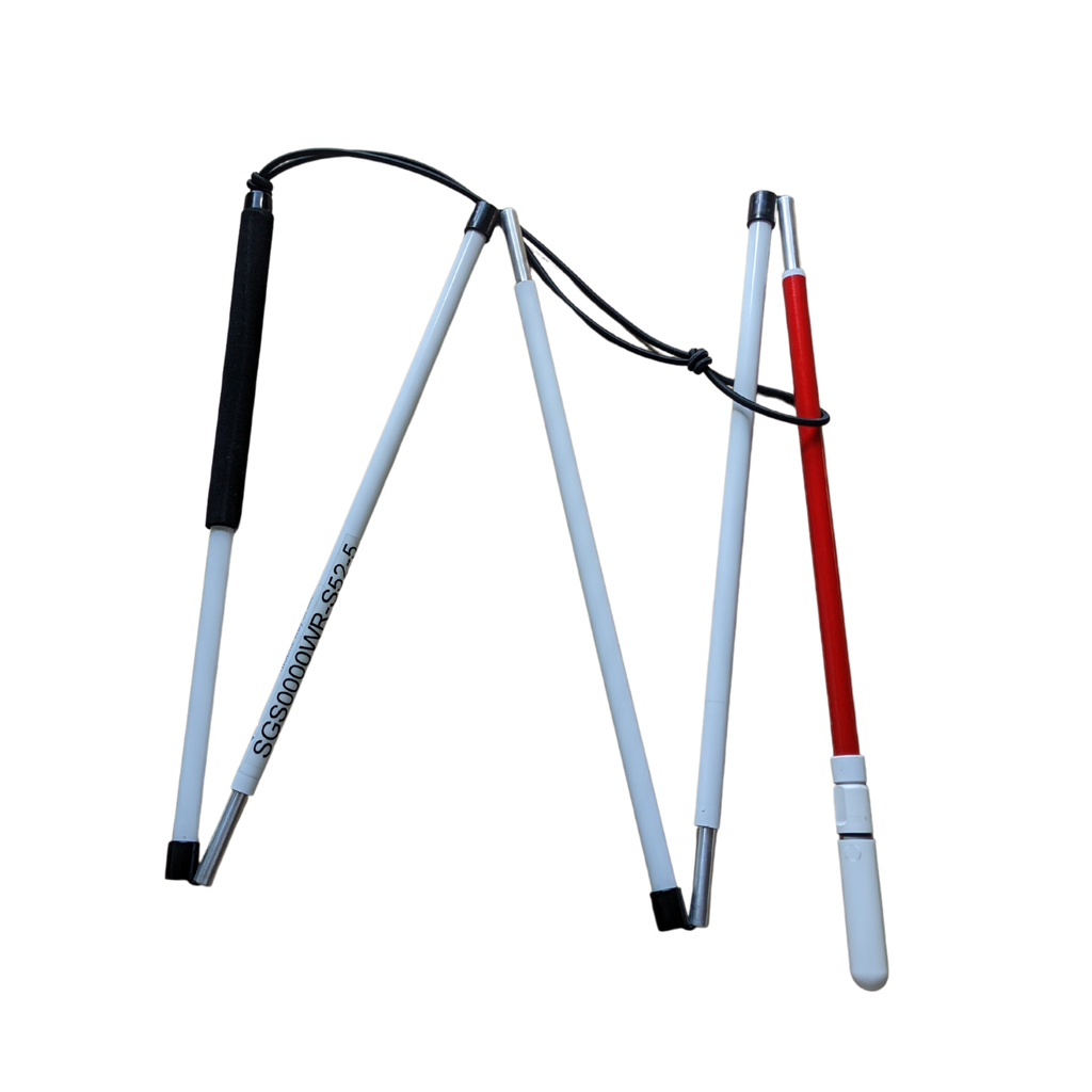 Cane Device White Canes for the Blind & Visually Impaired | Low Vision Mobility Aids