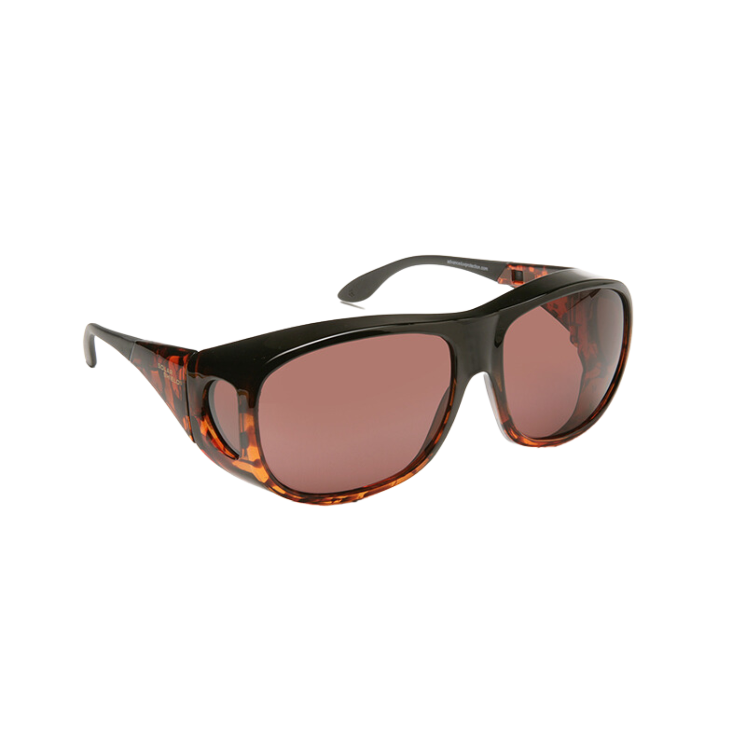 Image of the Solar Shield® Blue Light Sunglasses with Plum Tint.
