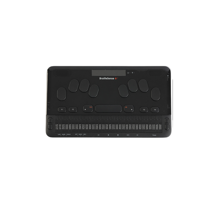 Braille Computer Screen BrailleSense 6 Notetaker & Refreshable Braille Display Device