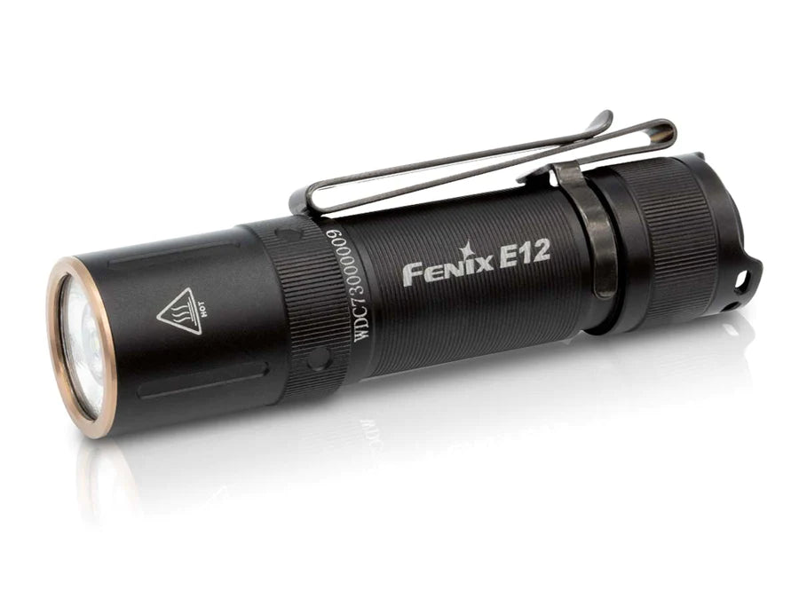 Image of the Fenix E12 V2.0 AA Flashlight.
