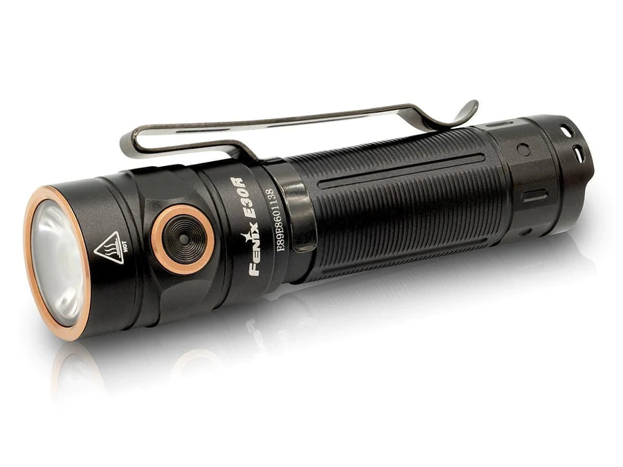 Image of the Fenix E30R Rechargeable Flashlight.