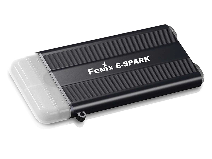 Image of the Fenix E-Spark Keychain Flashlight & Emergency Power Bank.