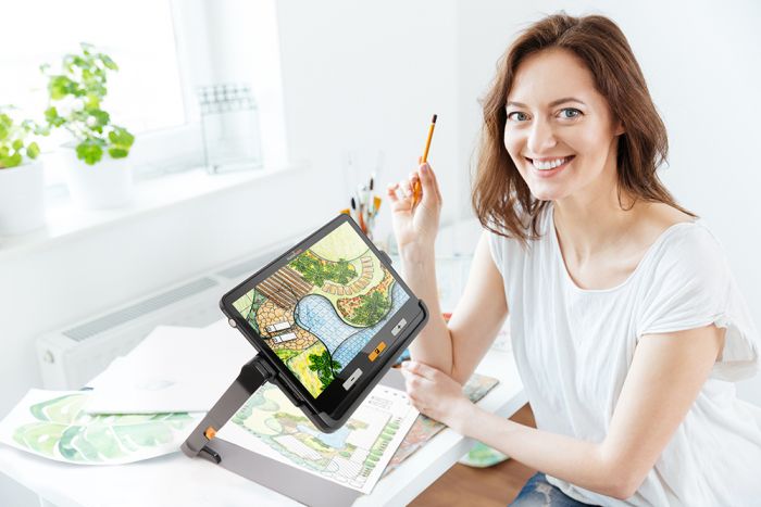 HumanWare Explorē 12 Portable Video Magnifier – 12 Inch HD