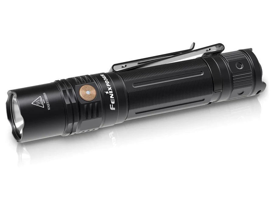 Image of the Fenix PD36R Rechargeable Flashlight.