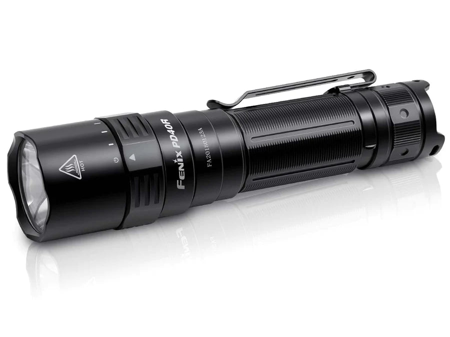 Image of the Fenix PD40R V2.0 Rechargeable Flashlight.