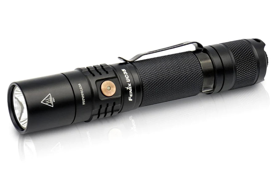 Image of the 1000 Lumen Fenix UC35 V2.0 USB Rechargeable Flashlight.