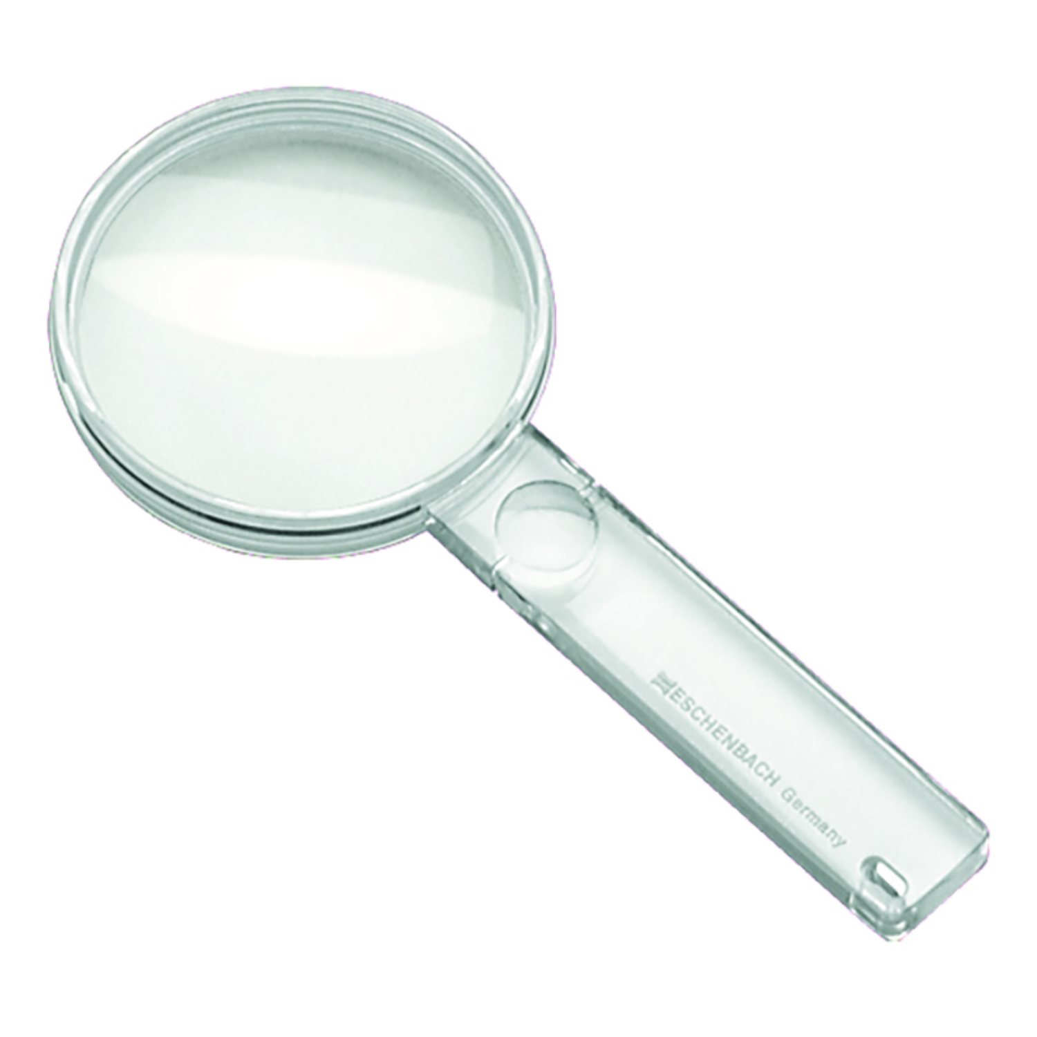 4 2X Large Round Illuminated Hand Held Magnifier 4X Bifocal