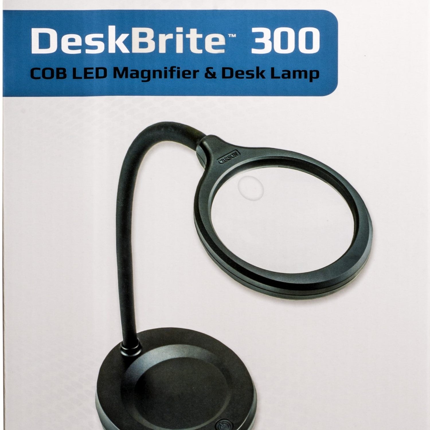 Carson Desktop DeskBrite 300 LED Lighted 2X Magnifier - Vision Forward