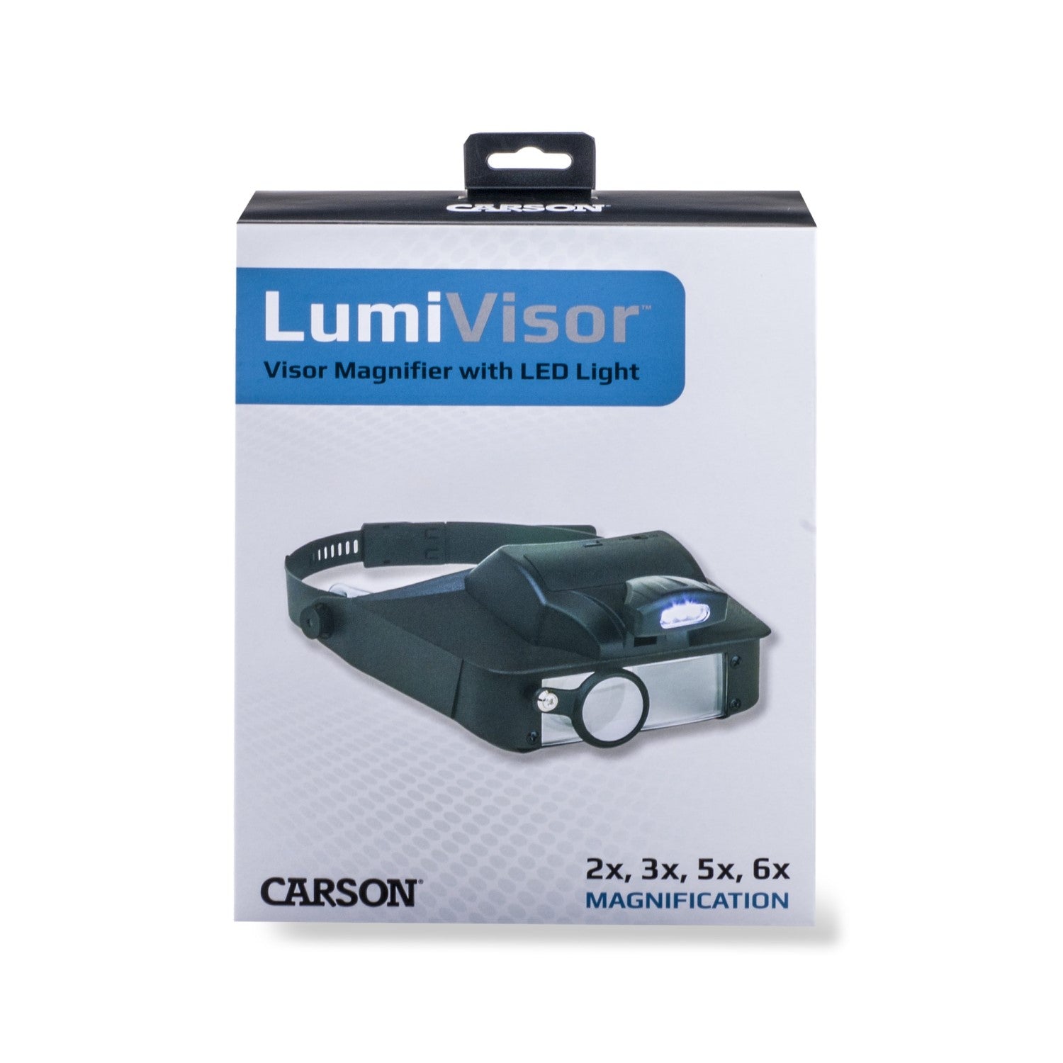 1X~6X Illuminated Magnifier Visor with LED Light