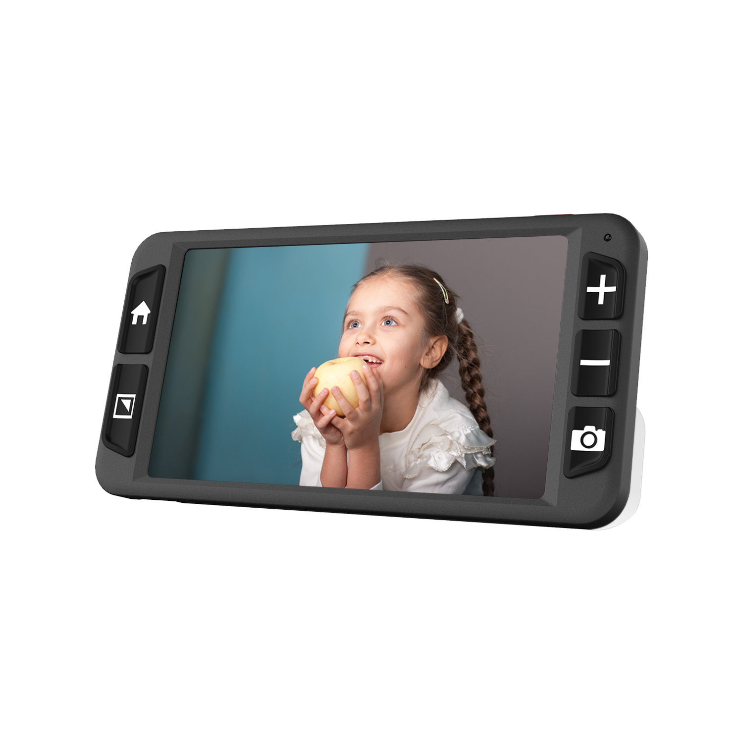 Front view of Zoomax Luna 6 handheld video magnifier