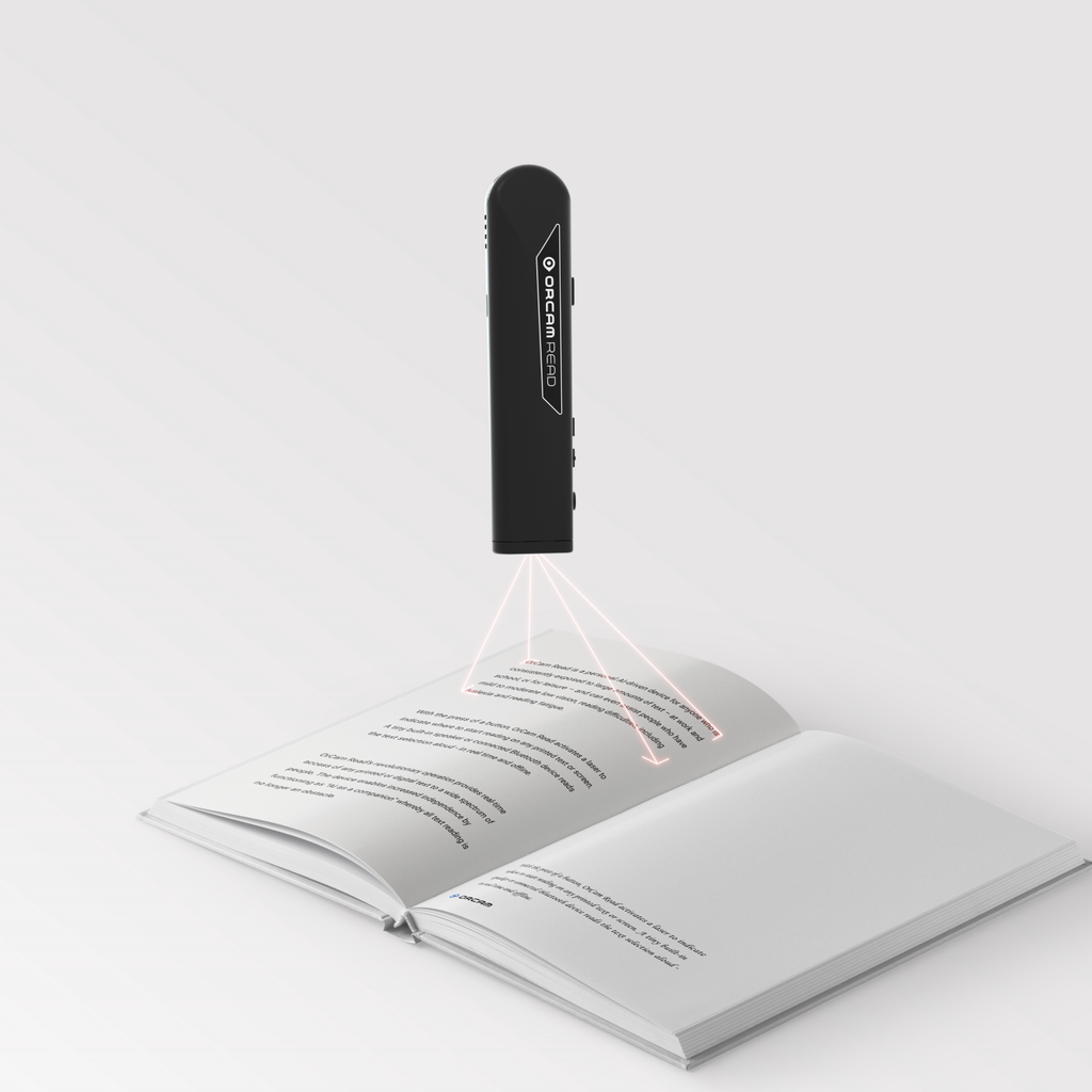 OrCam Read LV Smart Reader – Offline Full-Page OCR Device