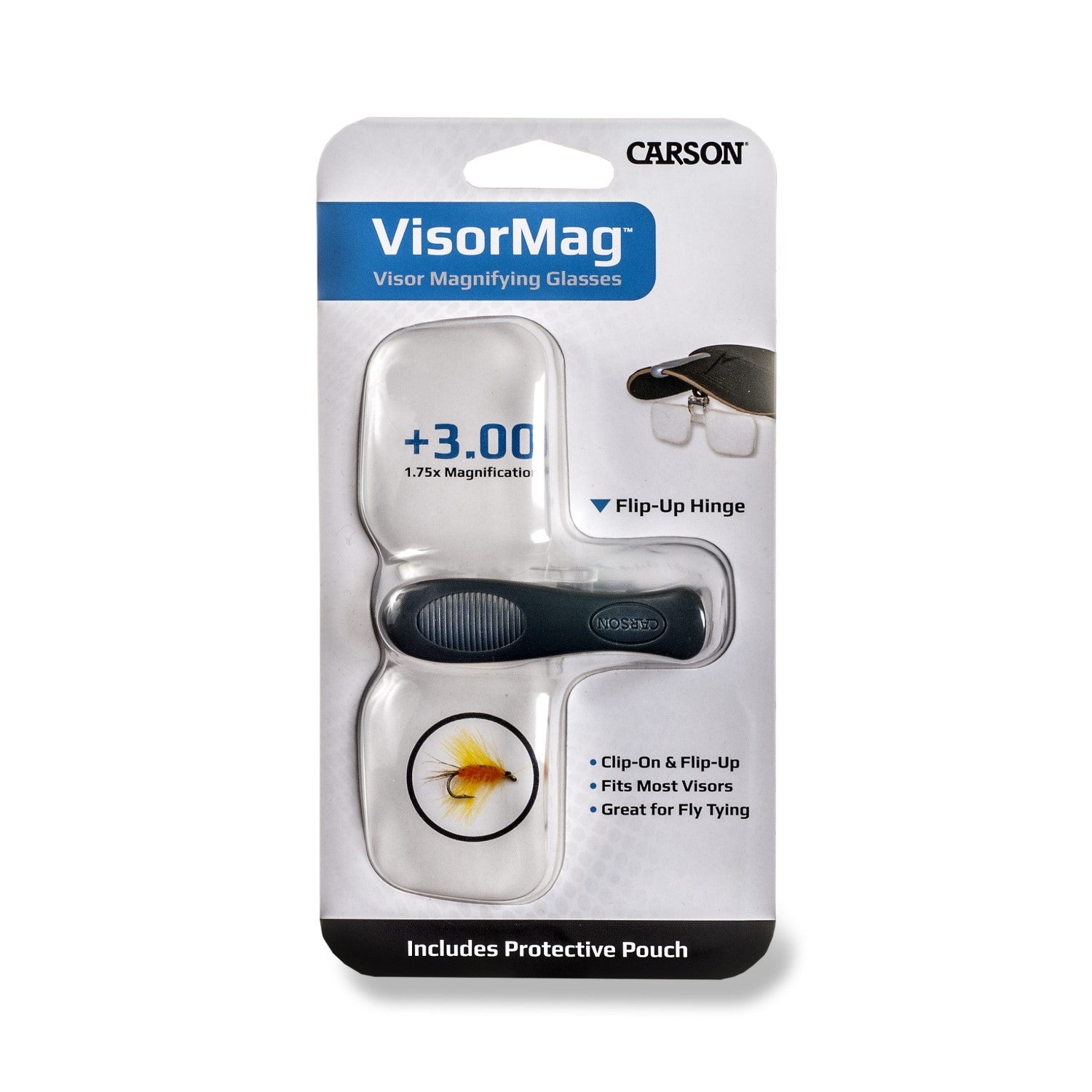 VisorMag™ Clip-On Magnifier - 1.7x-2.25x